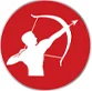 Arrow Man logo icon