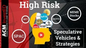 Stock market speculative excess and high risk investment strategies