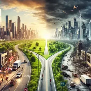 2025 - The economy could experience growth or growth and a long period of stagnation